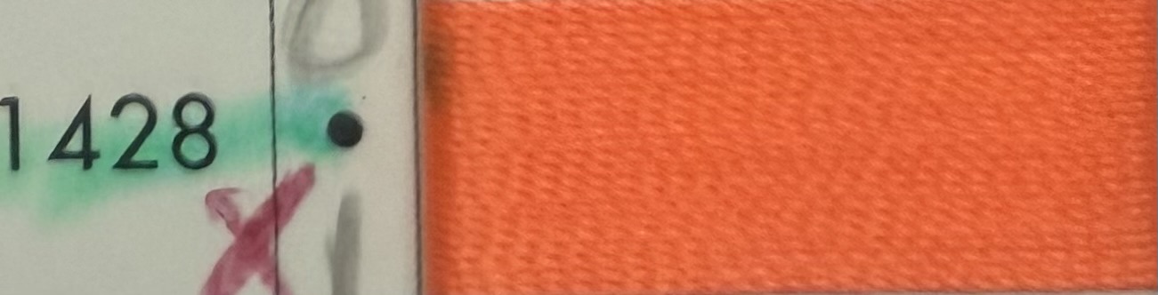 Serafil Thread Fluro Orange #40 1200mt Col 1428